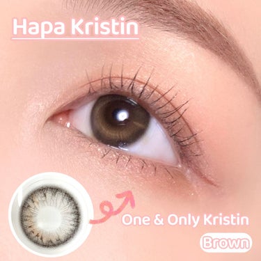 One & Only Kristin/Hapa kristin/カラーコンタクトレンズを使ったクチコミ（2枚目）