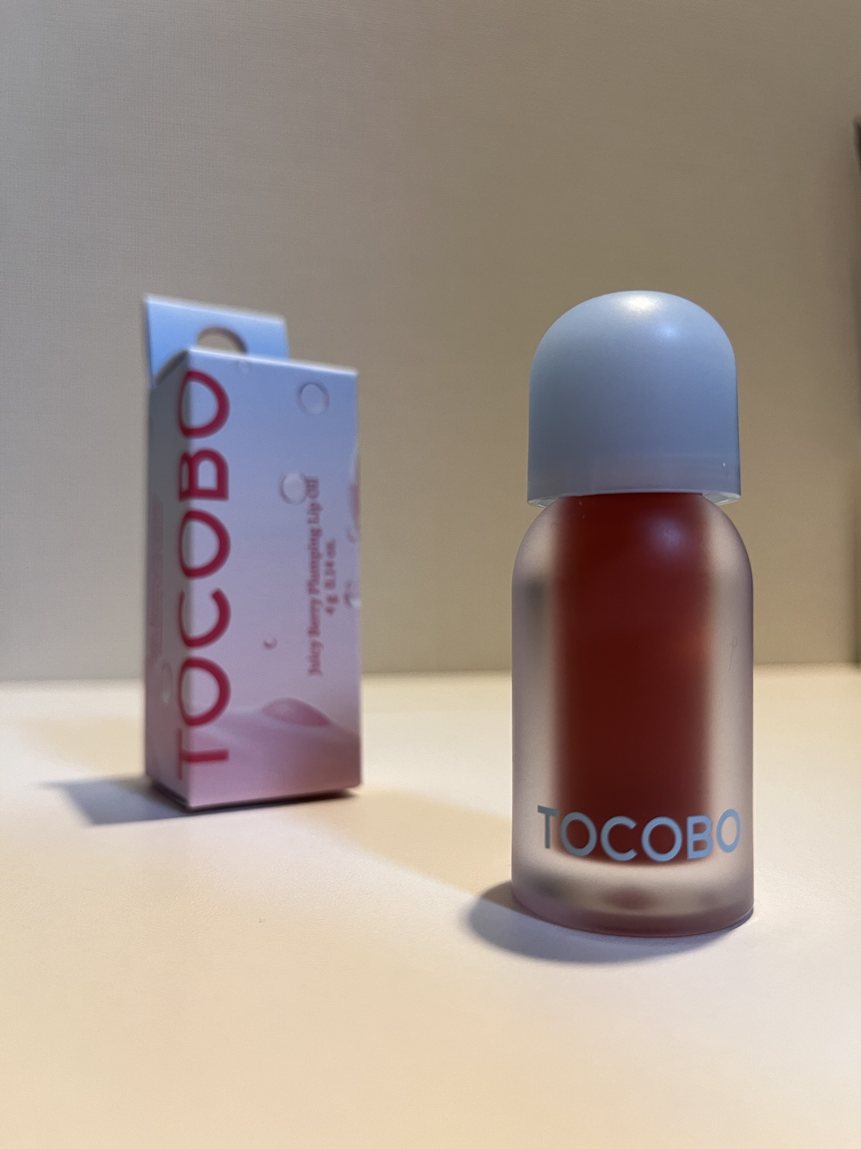 ジューシーベリープランピングリップオイル/TOCOBO/リップグロスを使ったクチコミ（1枚目）