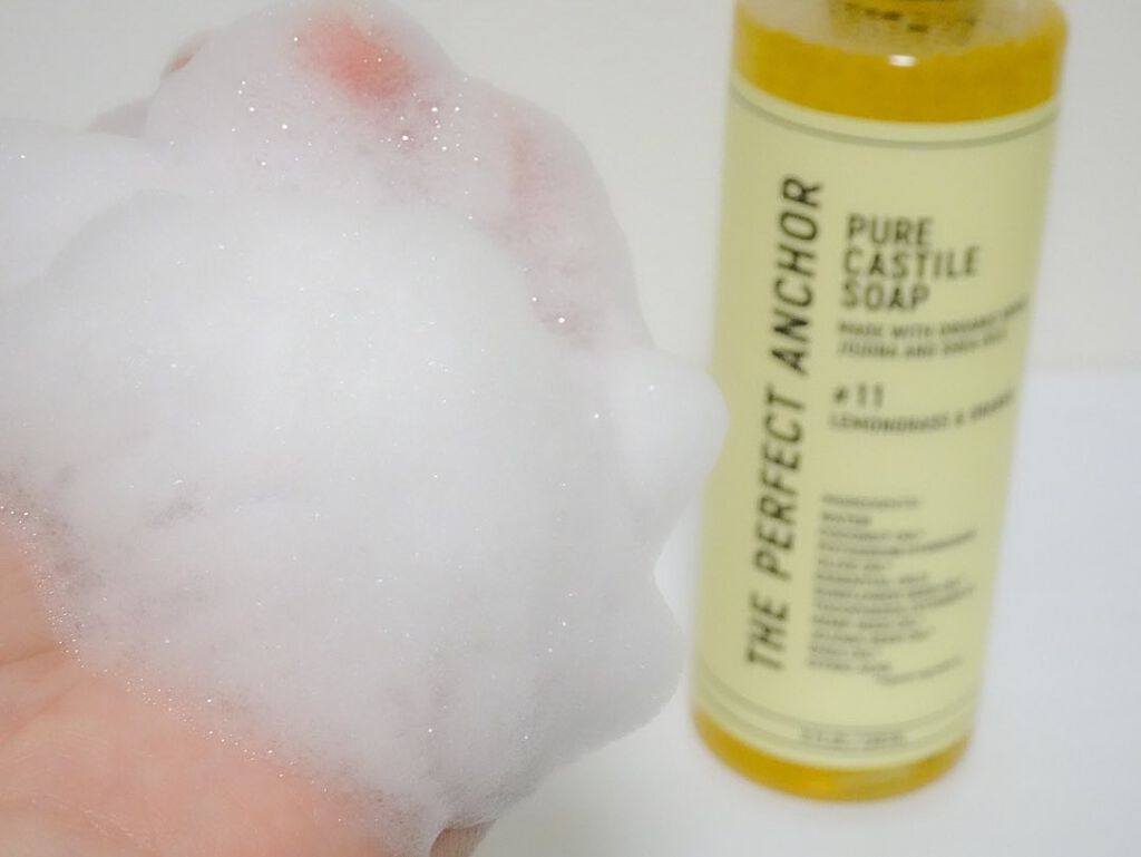 ザ・パーフェクトアンカー レモングラス&オレンジ #11/THE PERFECT ANCHOR/ボディソープを使ったクチコミ(3枚目)