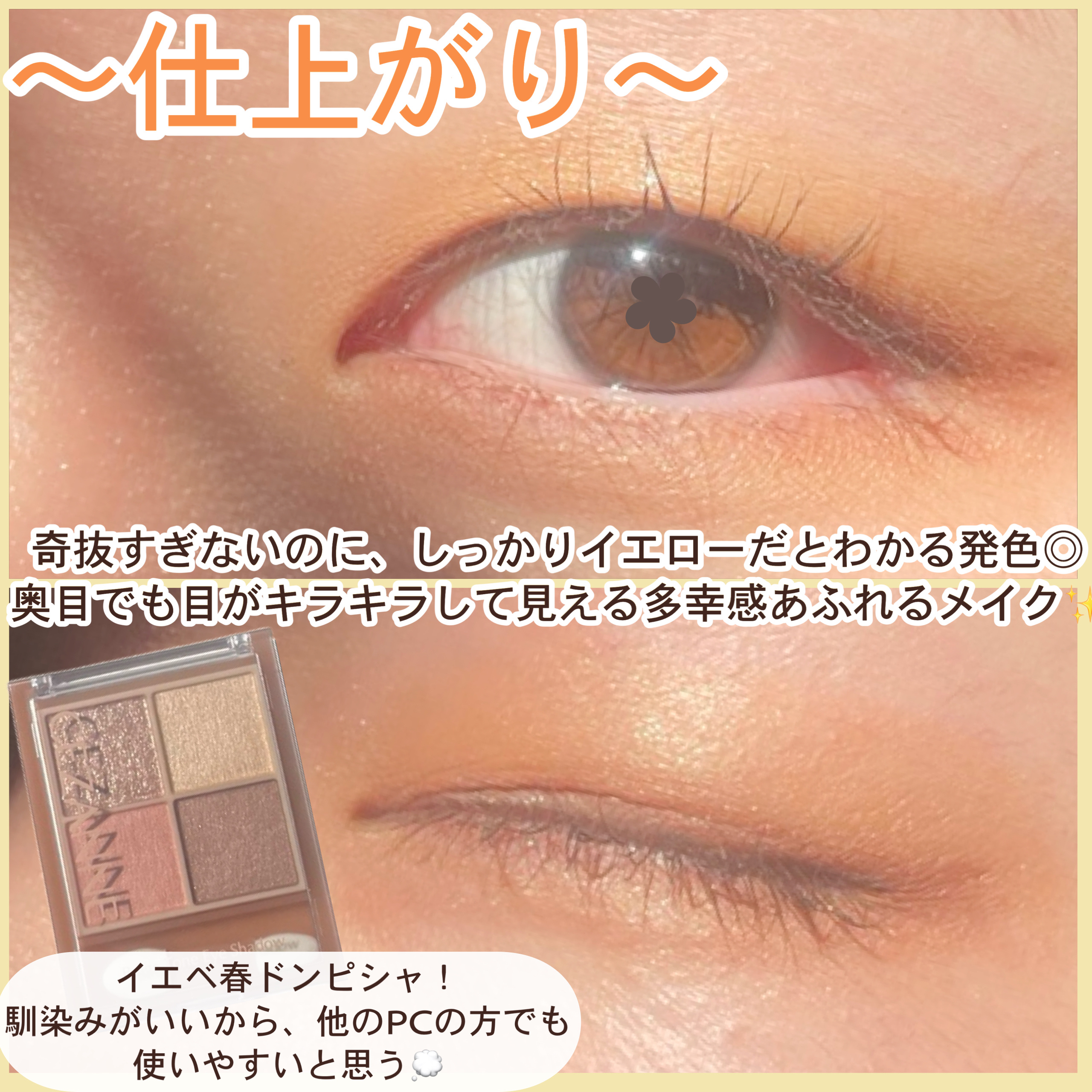 カラーミキシングコンシーラー/キャンメイク/パレットコンシーラーを使ったクチコミ（2枚目）