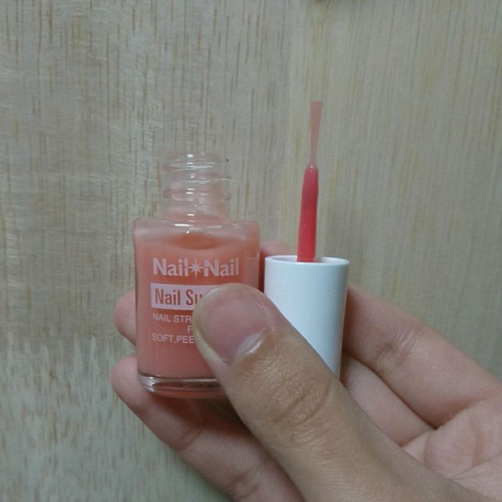 ネイルサポート ピンク/ネイルネイル/ネイルベースコートを使ったクチコミ（3枚目）