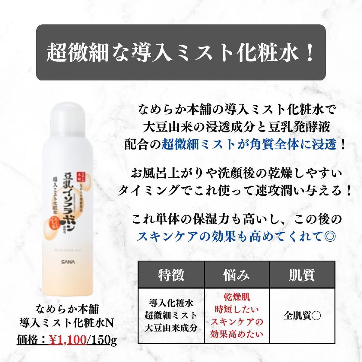 美容オタクのダン|プチプラスキンケアコスメ on LIPS 「<コスパ最強!パパッと保湿完了!>ミスト化粧水5選!◆紹介した..」(4枚目)
