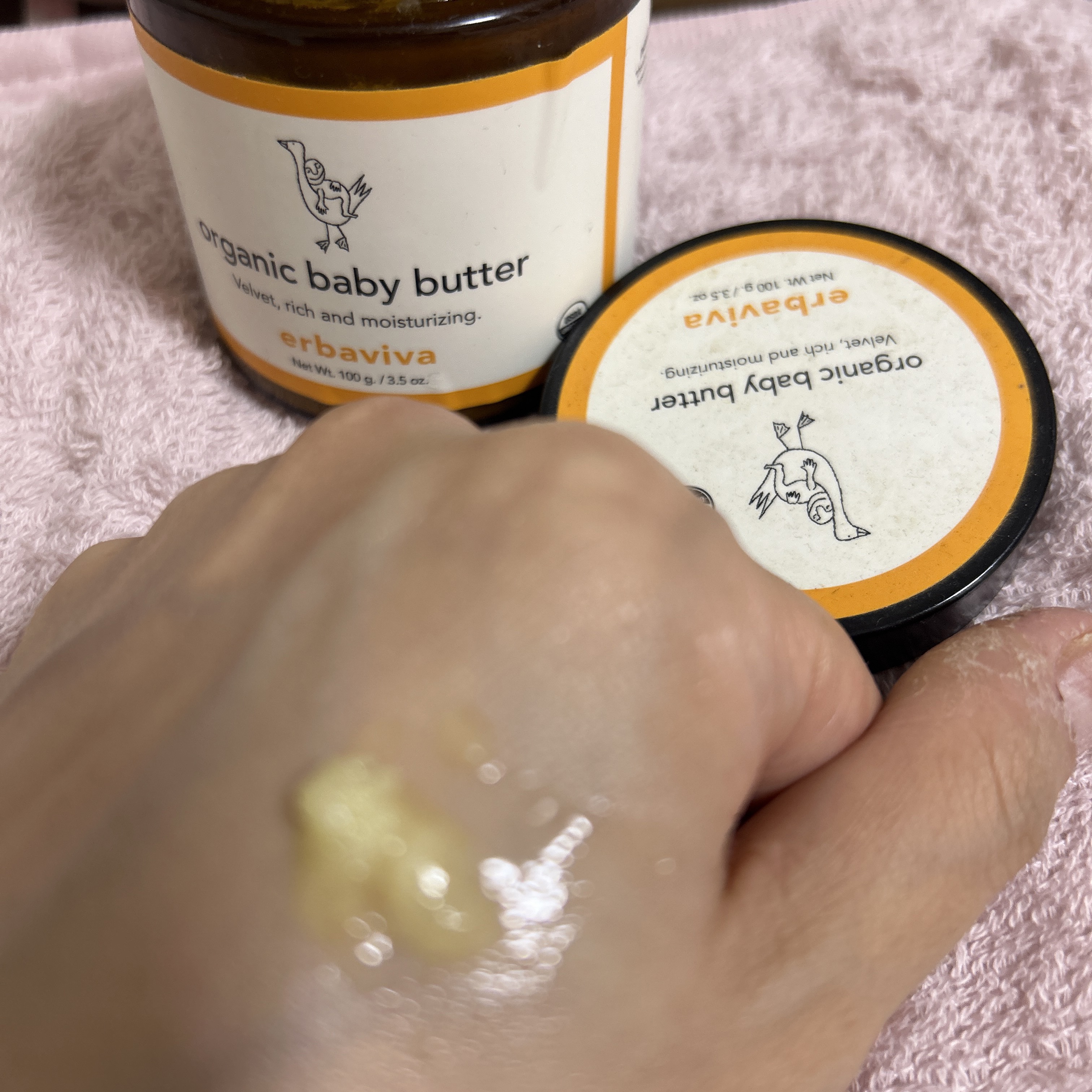 ベビーバター/エルバビーバ/ボディクリームを使ったクチコミ（1枚目）