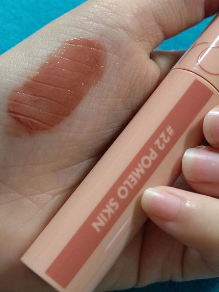 ジューシーラスティングティント/rom&nd/リップティントを使ったクチコミ(2枚目)