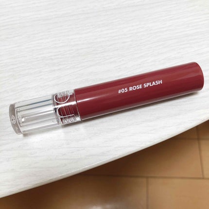 グラスティングウォーターティント/rom&nd/リップティントを使ったクチコミ(4枚目)