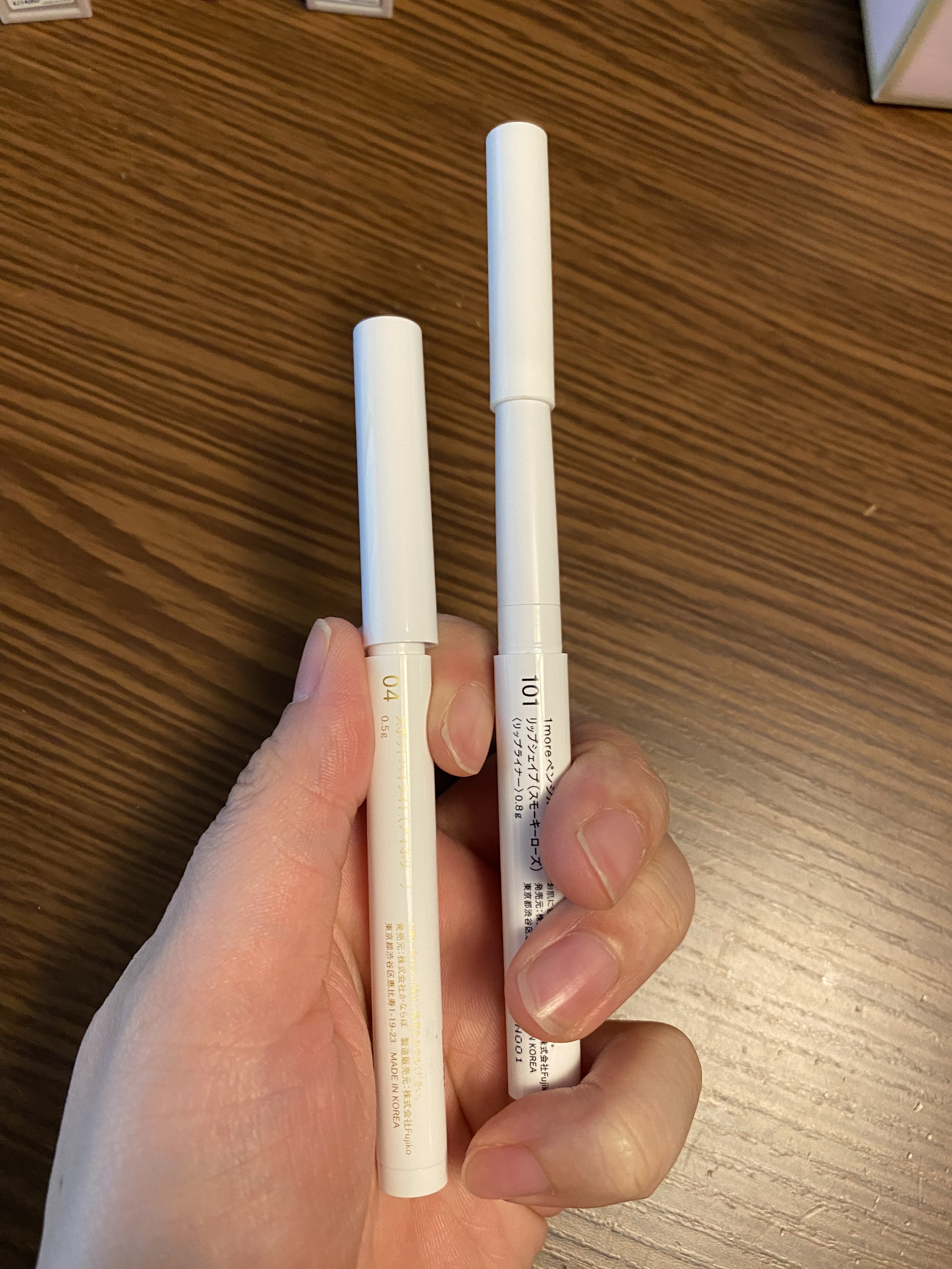 1moreペンシルR/b idol/スティックハイライトを使ったクチコミ（3枚目）