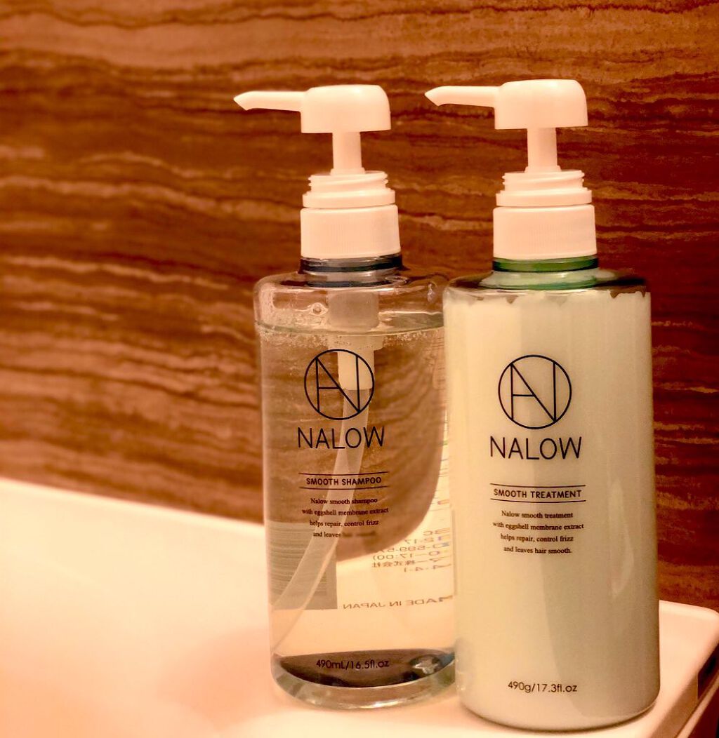 スムースシャンプー／トリートメント/NALOW/市販シャンプーを使ったクチコミ（1枚目）