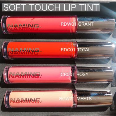 Soft Touch Lip Tint/NAMING./口紅を使ったクチコミ（2枚目）