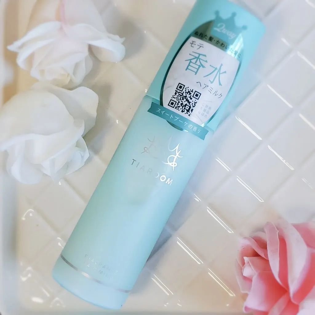 フレグランスヘアミルク スイートブーケ/TIAROOM/ヘアミルクを使ったクチコミ（1枚目）