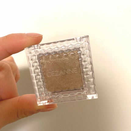 シングルカラーアイシャドウ/CEZANNE/単色アイシャドウを使ったクチコミ(1枚目)