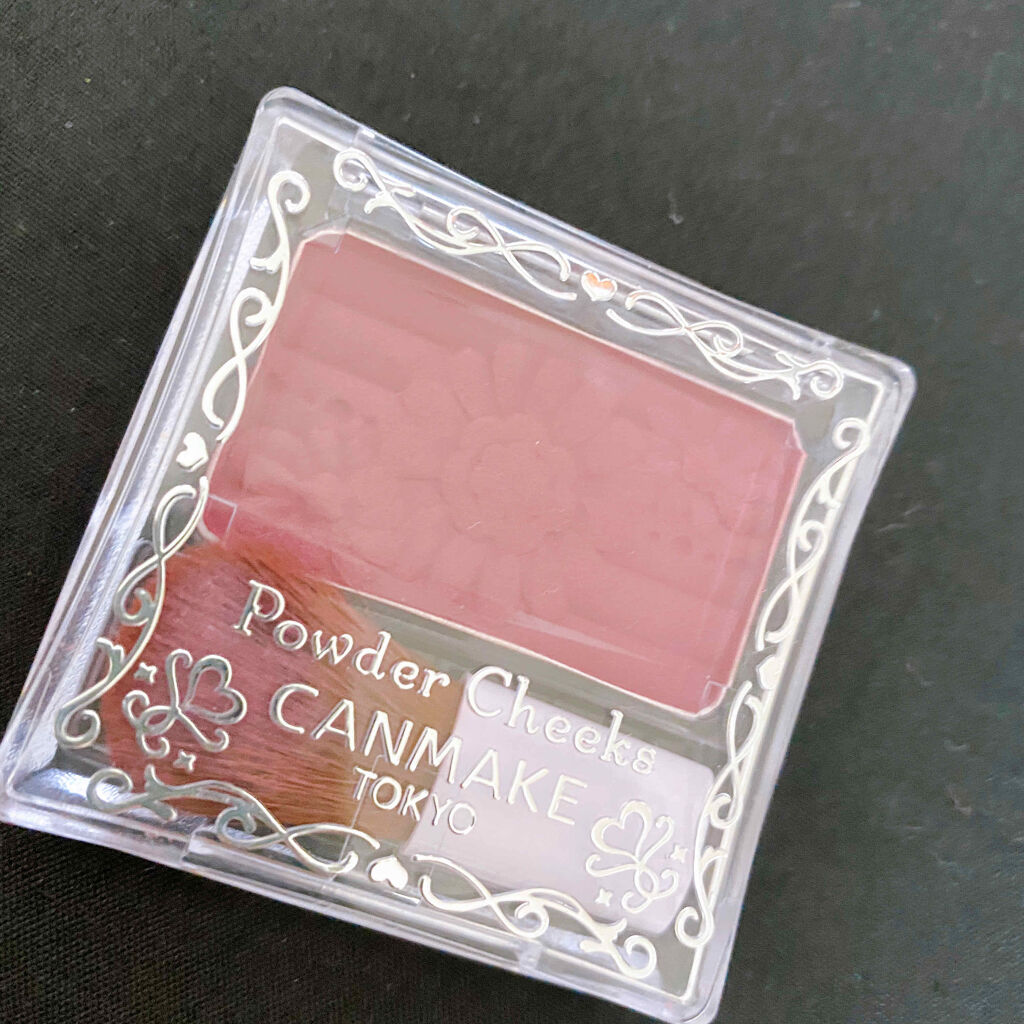 【旧品】パウダーチークス/キャンメイク/パウダーチークを使ったクチコミ（1枚目）