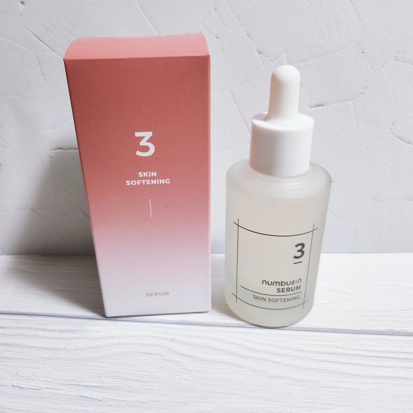 3番 すべすべキメケアセラム/numbuzin/美容液を使ったクチコミ(1枚目)