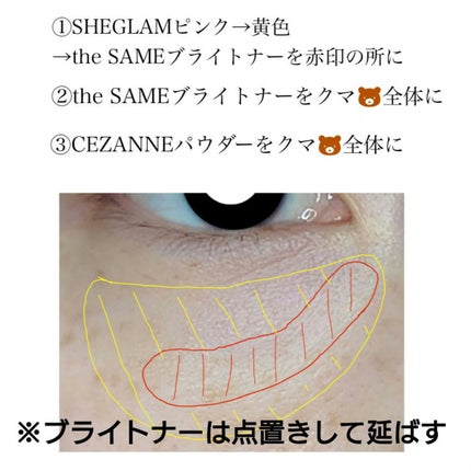 フェース コントロール カラー/CEZANNE/プレストパウダーを使ったクチコミ(4枚目)