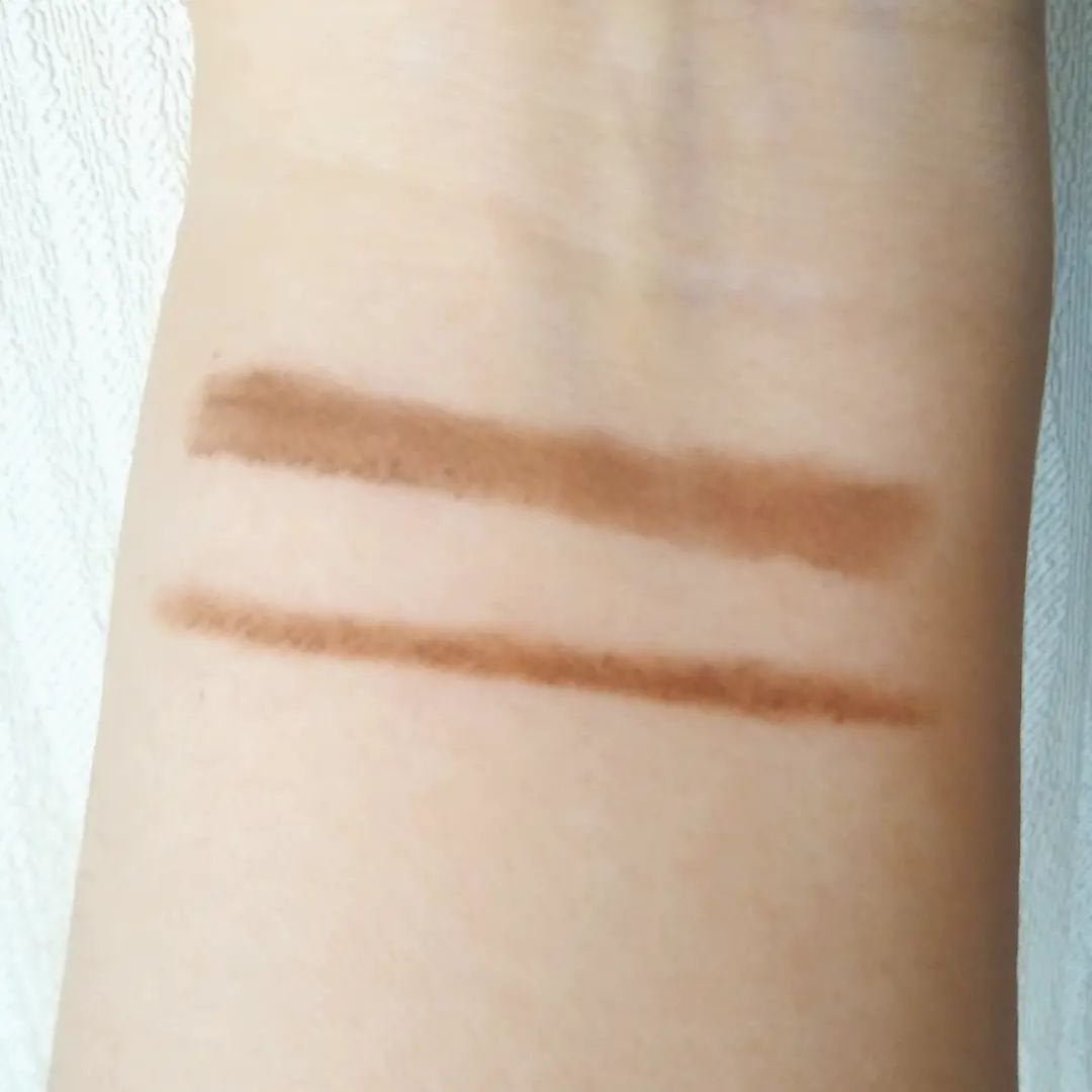 GENE3WAYアイブロウ三角芯タイプ/セリア/アイブロウペンシルを使ったクチコミ(4枚目)