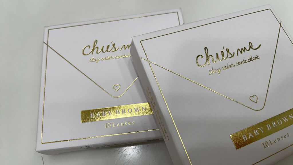 Chu's me 1day/Chu's me/ワンデー（１DAY）カラコンを使ったクチコミ（1枚目）