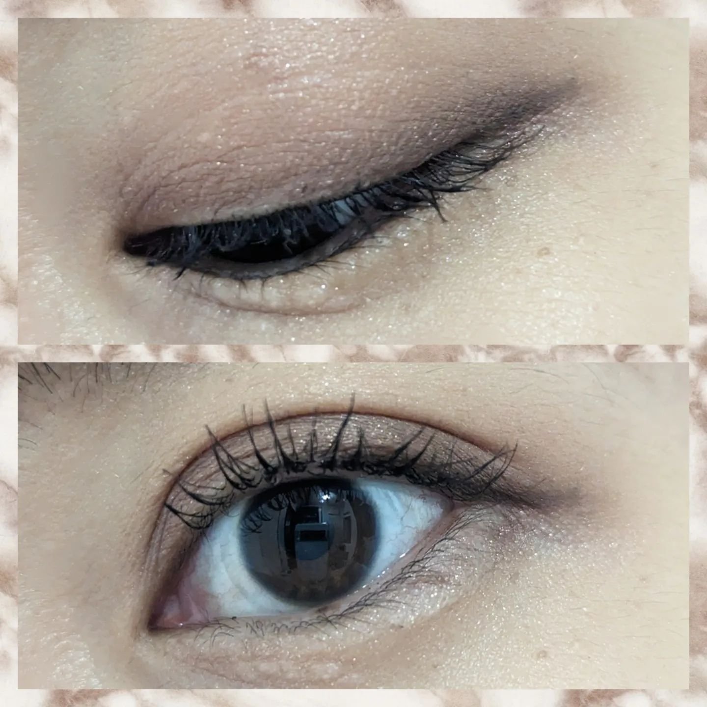 &be パレットアイシャドウ グランジロック/＆be/アイシャドウパレットを使ったクチコミ（3枚目）