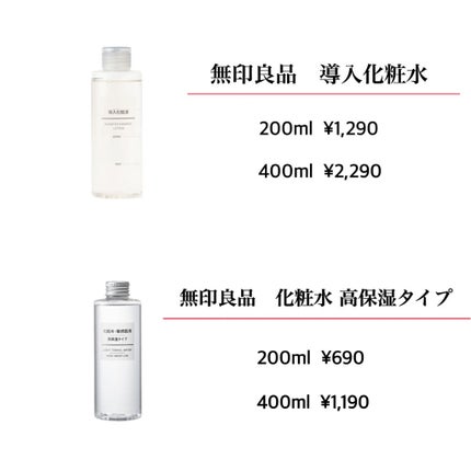 化粧水・敏感肌用・高保湿タイプ/無印良品/化粧水を使ったクチコミ(2枚目)
