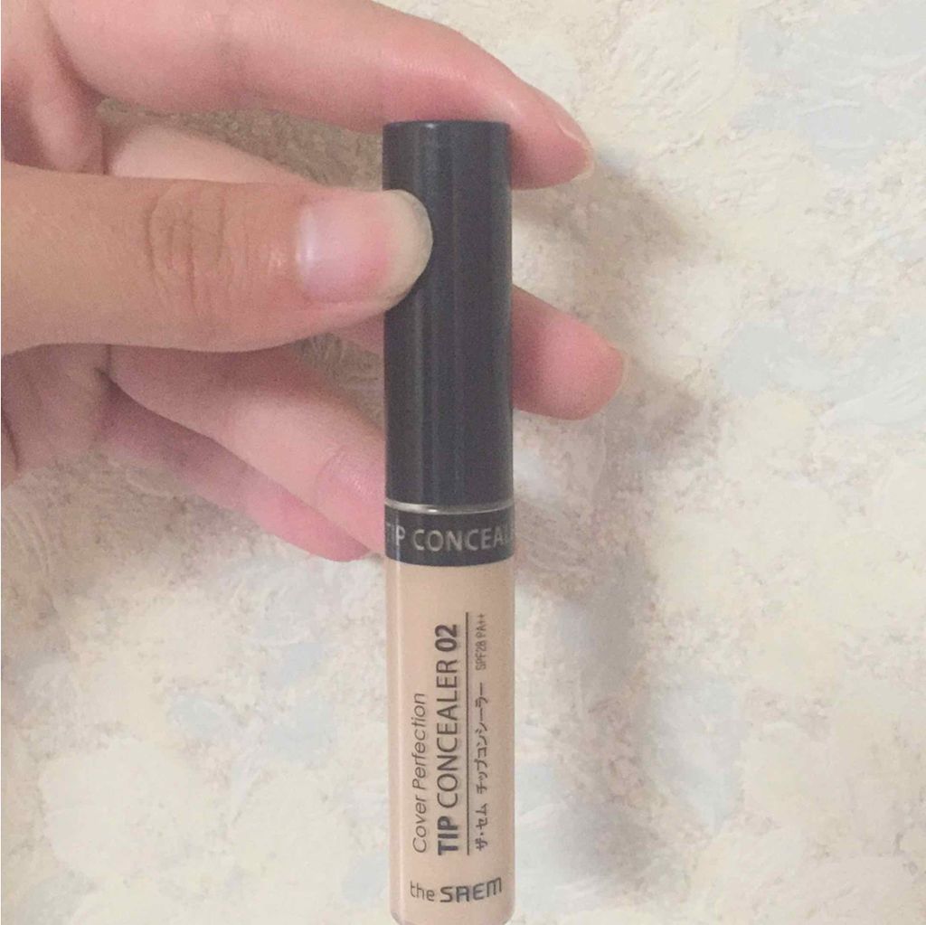 カバーパーフェクション チップコンシーラー/the SAEM/リキッドコンシーラーを使ったクチコミ（1枚目）