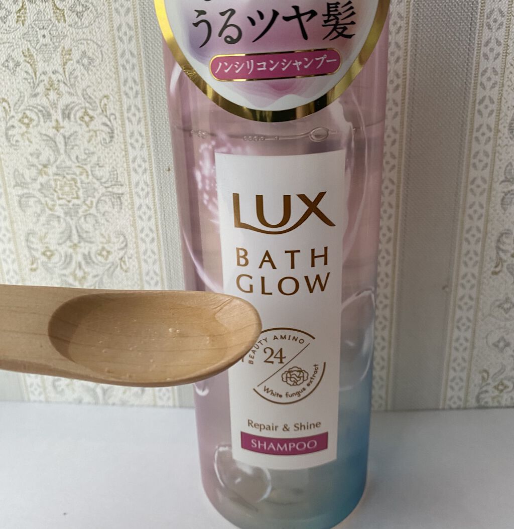 バスグロウ リペア&シャイン シャンプー／トリートメント/LUX/シャンプー・コンディショナーを使ったクチコミ（2枚目）
