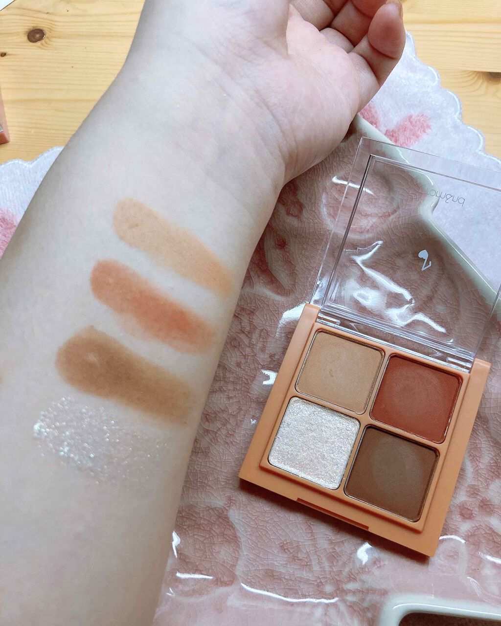 ベターザンアイズ/rom&nd/アイシャドウパレットを使ったクチコミ(4枚目)