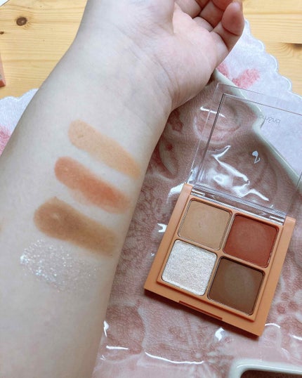 ベターザンアイズ/rom&nd/アイシャドウパレットを使ったクチコミ(4枚目)