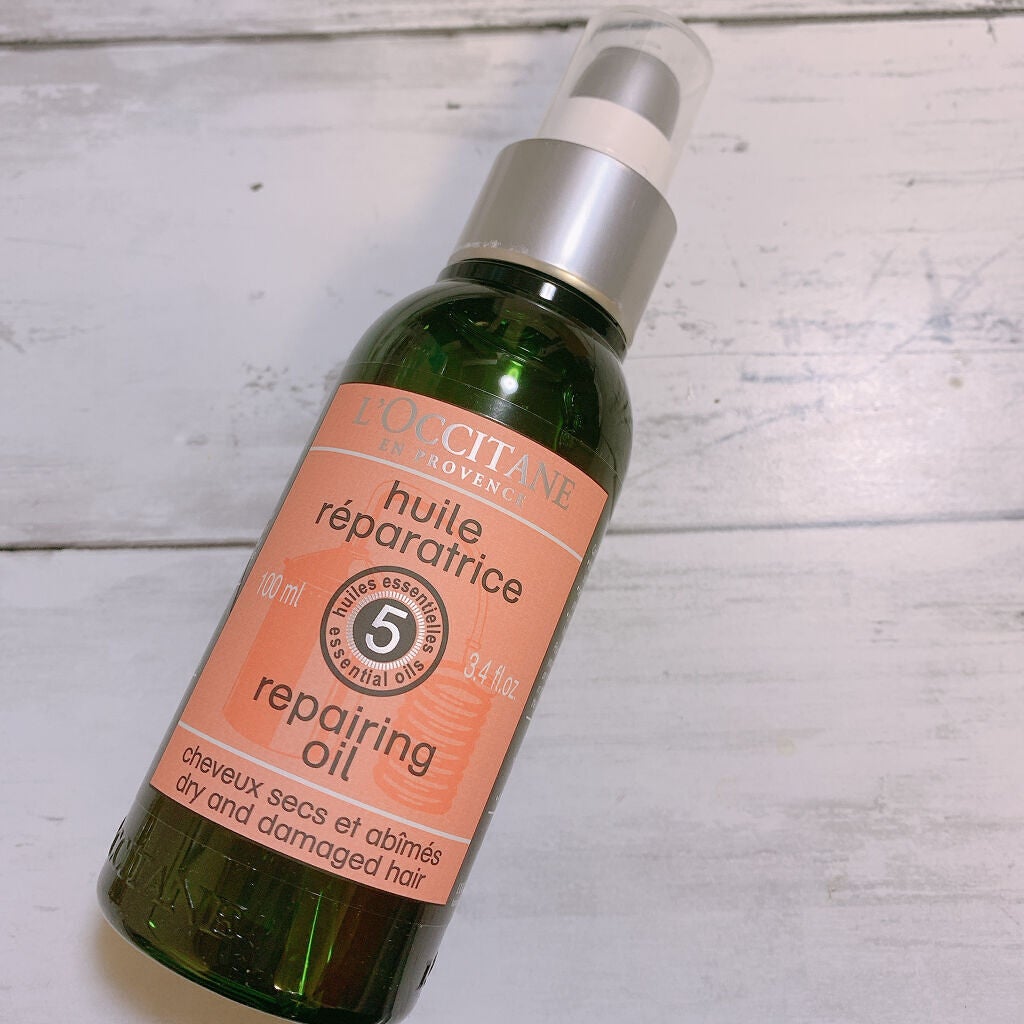 ファイブハーブス リペアリングヘアオイル/L'OCCITANE/ヘアオイルを使ったクチコミ(3枚目)