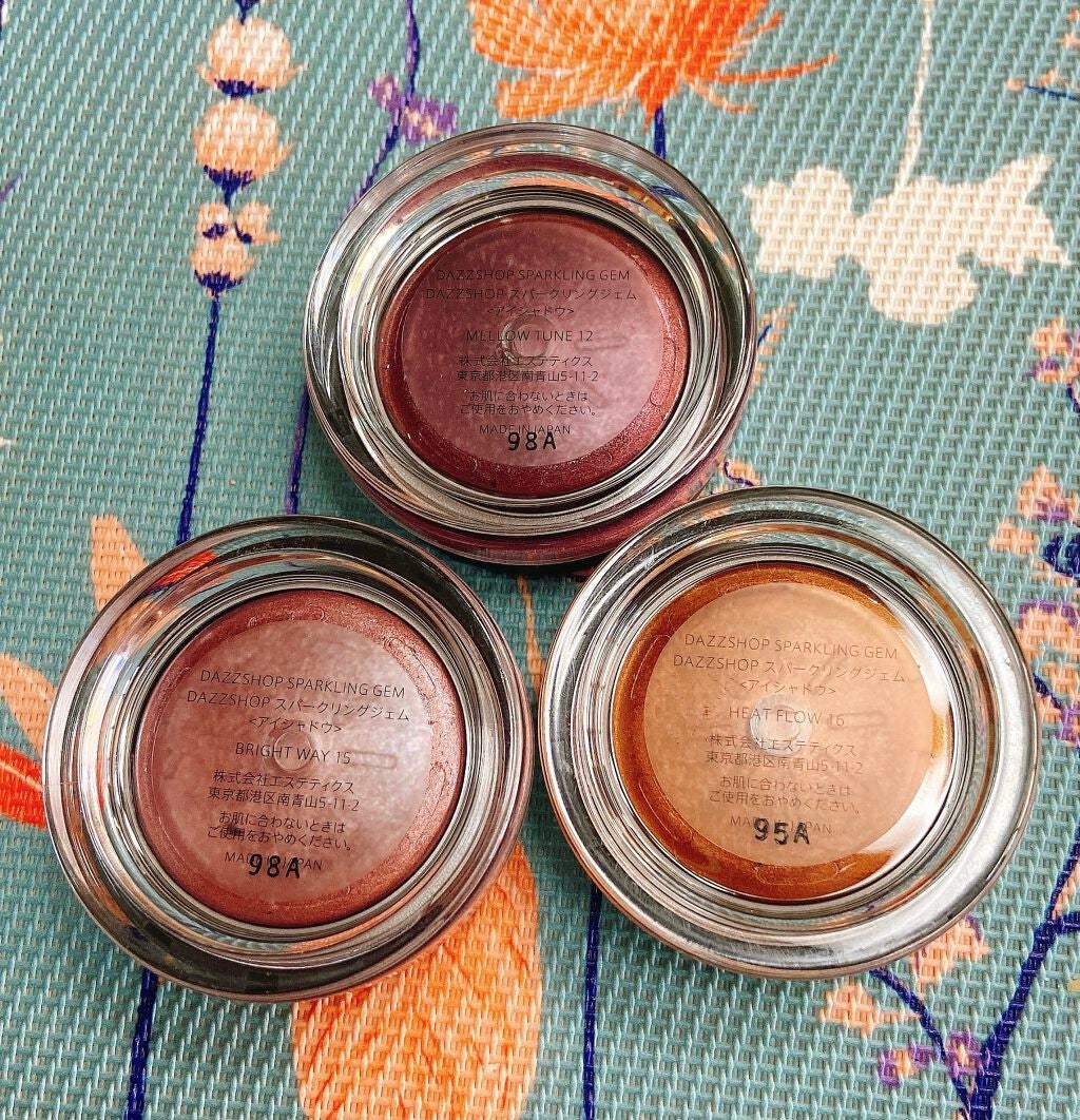 スパークリング ジェム/DAZZSHOP/ジェル・クリームアイシャドウを使ったクチコミ(3枚目)