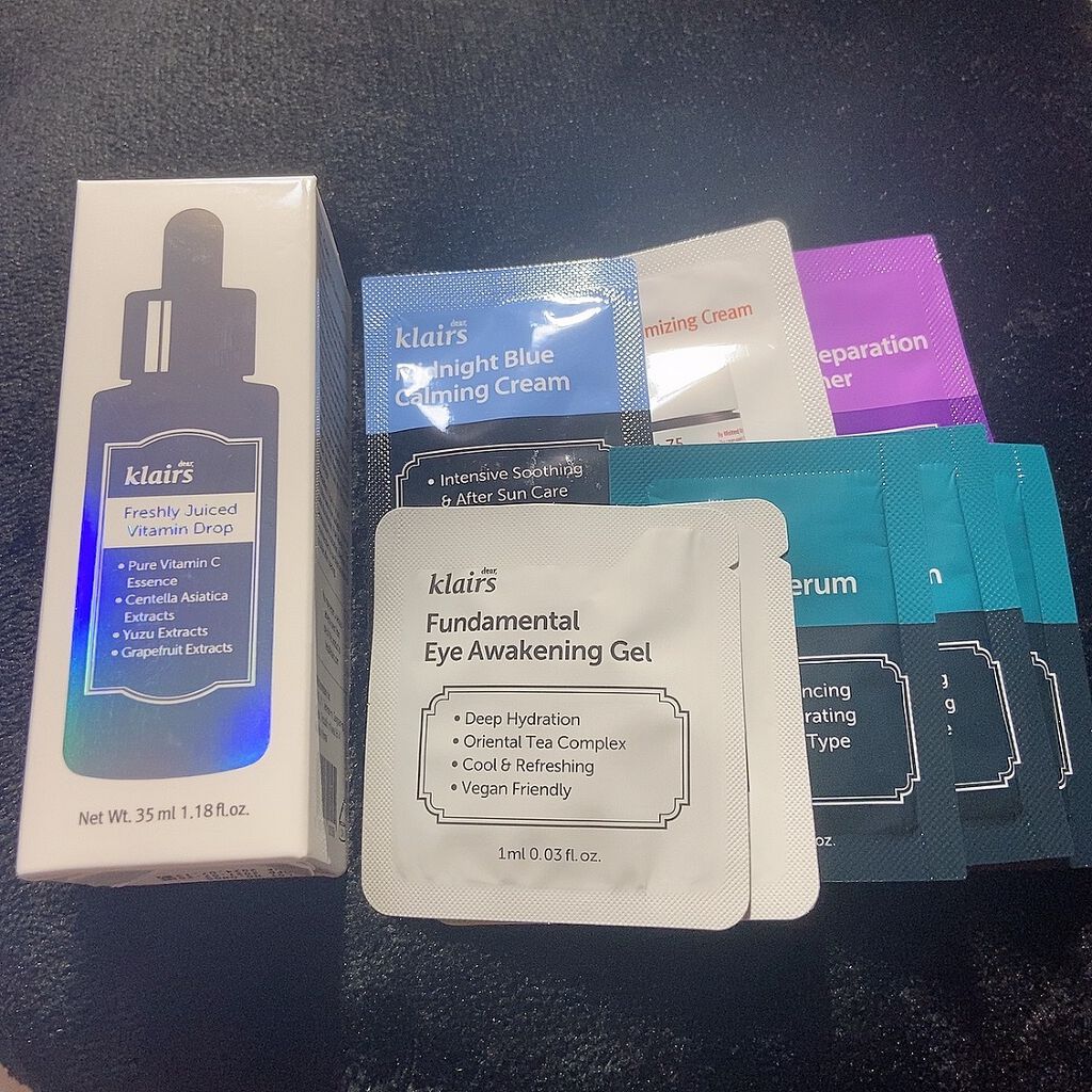 フレッシュリージュースドビタミンドロップ(35ml)/Klairs/美容液を使ったクチコミ(1枚目)