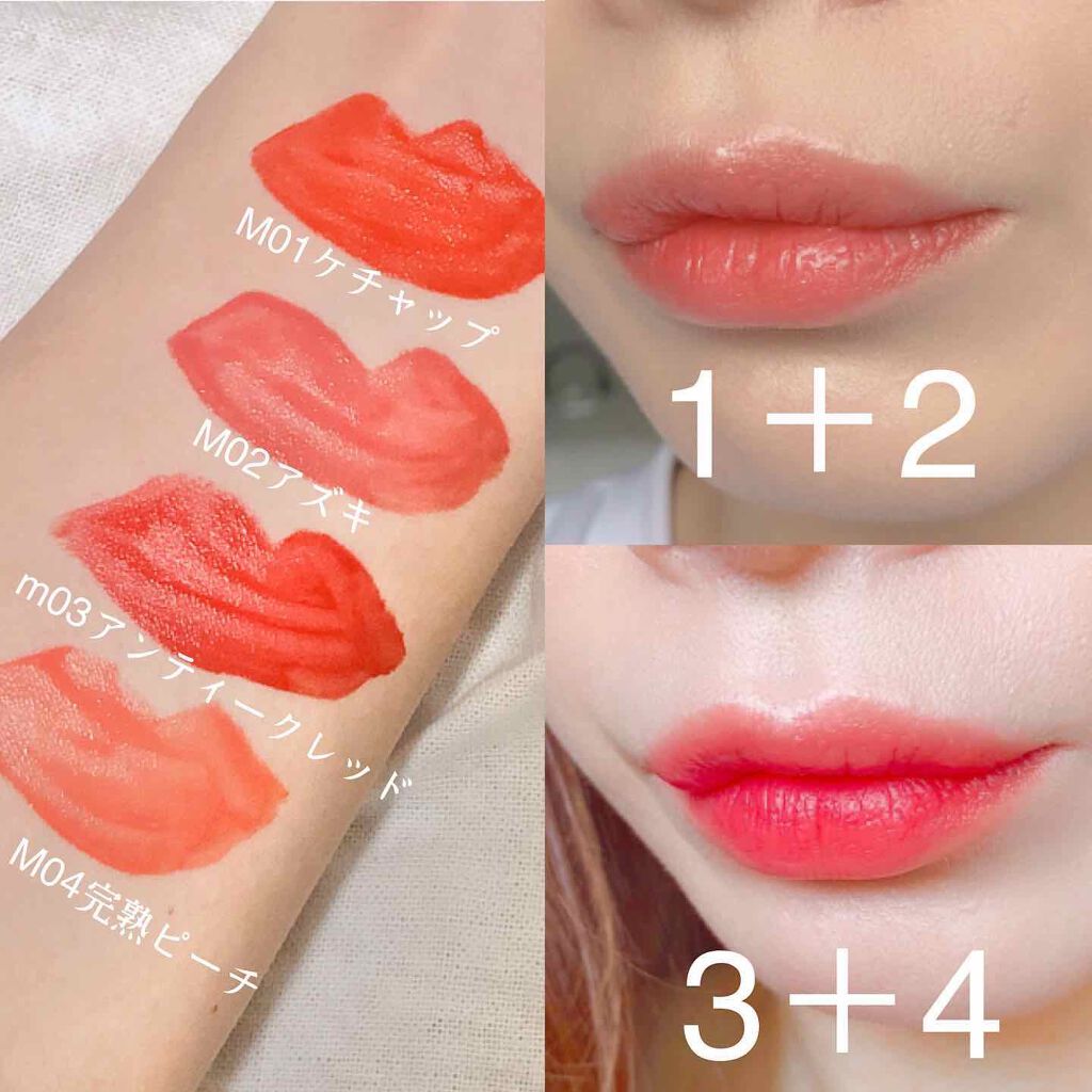 SIXPLUS マット リキッド リップスティック/SIXPLUS/リップグロスを使ったクチコミ（2枚目）