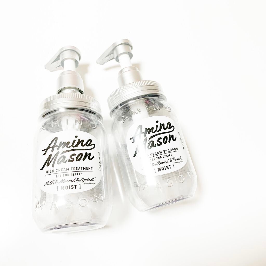 アミノメイソン ディープモイスト ホイップクリーム シャンプー/ミルククリーム ヘアトリートメント/アミノメイソン/市販シャンプーを使ったクチコミ(1枚目)