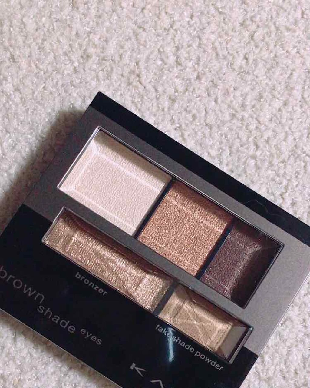 ブラウンシェードアイズN/KATE/アイシャドウパレットを使ったクチコミ(2枚目)