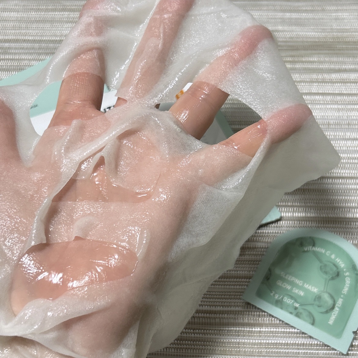 DXマスク アンチ セボム フォア/BANOBAGI/シートマスク・パックを使ったクチコミ（3枚目）