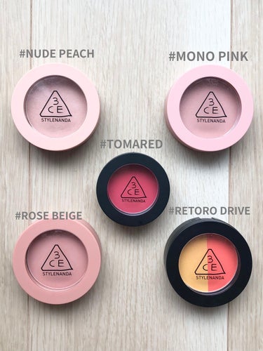 3CE DUO COLOR FACE BLUSH/3CE/パウダーチークを使ったクチコミ（2枚目）