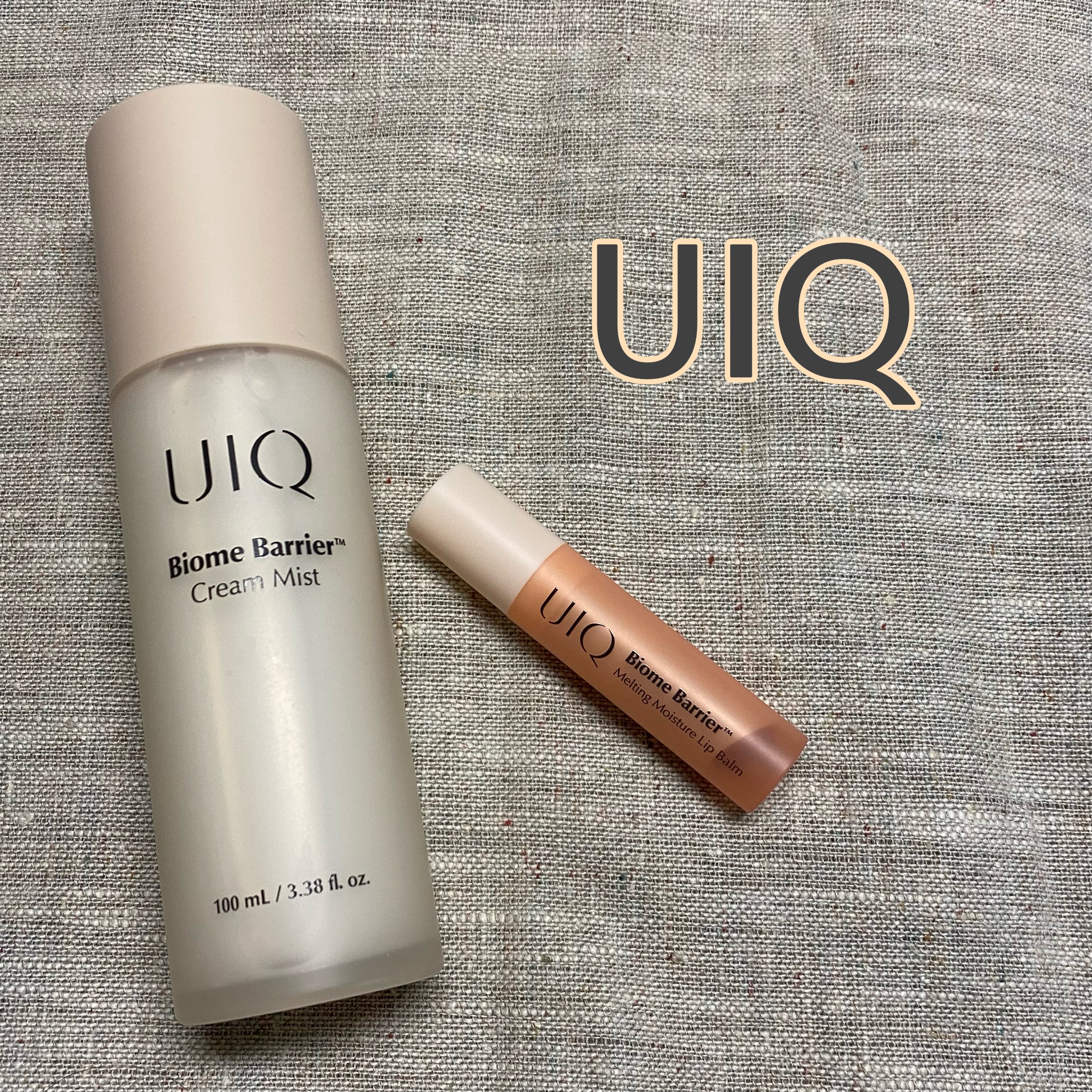 バイオームバリア クリームミスト/UIQ/ミスト状化粧水を使ったクチコミ（1枚目）