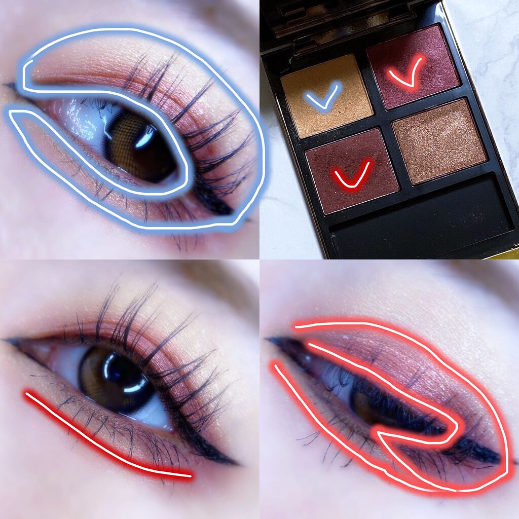 アイ カラー クォード/TOM FORD BEAUTY/アイシャドウパレットを使ったクチコミ(5枚目)