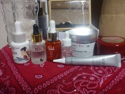 コリアナ ダブルトリュフクリーム/AMPLE:N/フェイスクリームを使ったクチコミ(3枚目)