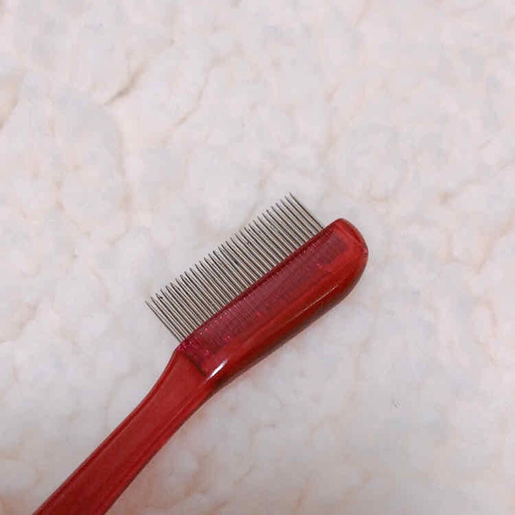 マスカラコーム メタルN(ナチュラル)/チャスティ/その他化粧小物を使ったクチコミ(3枚目)