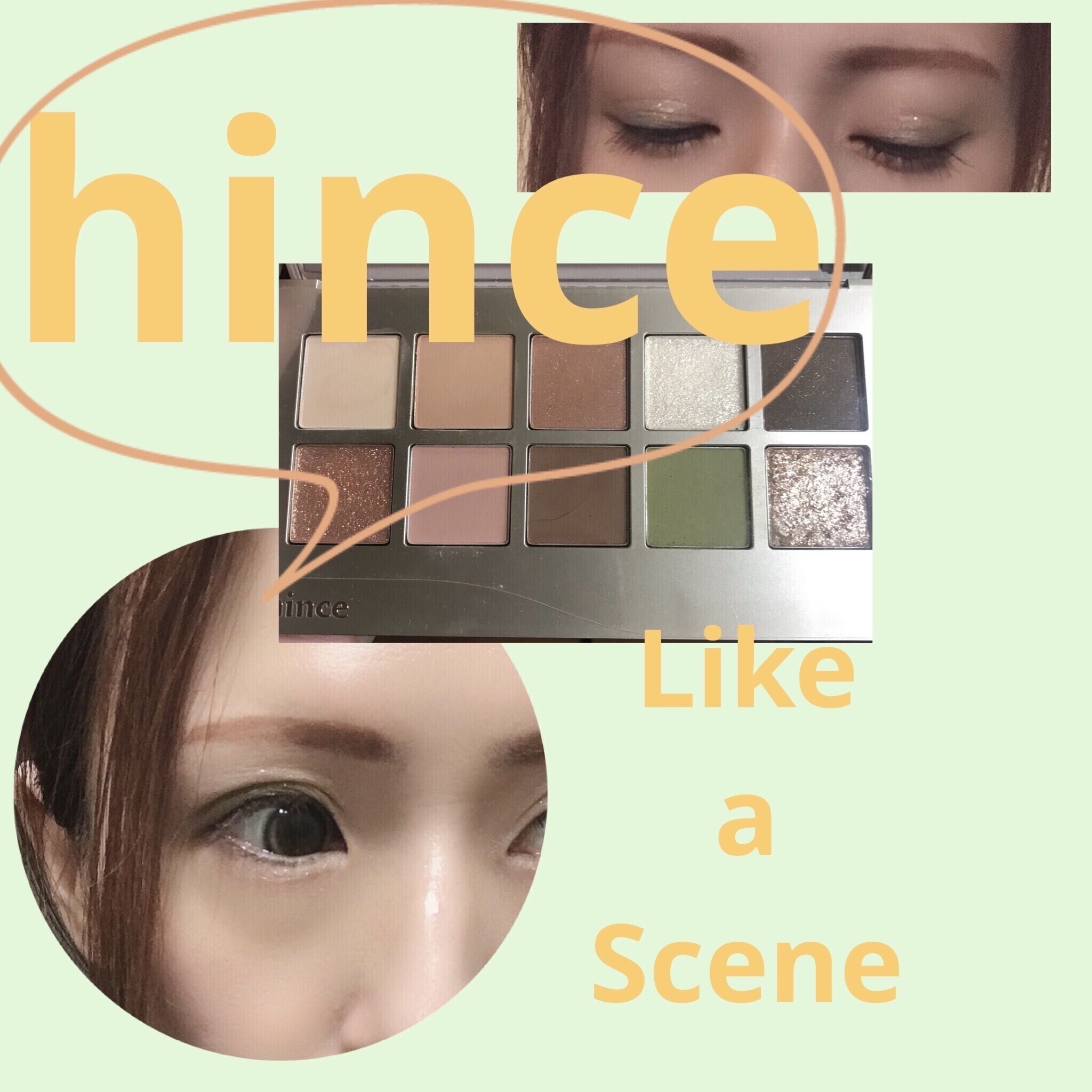 ニューデップスアイシャドウパレット/hince/アイシャドウパレットを使ったクチコミ（1枚目）