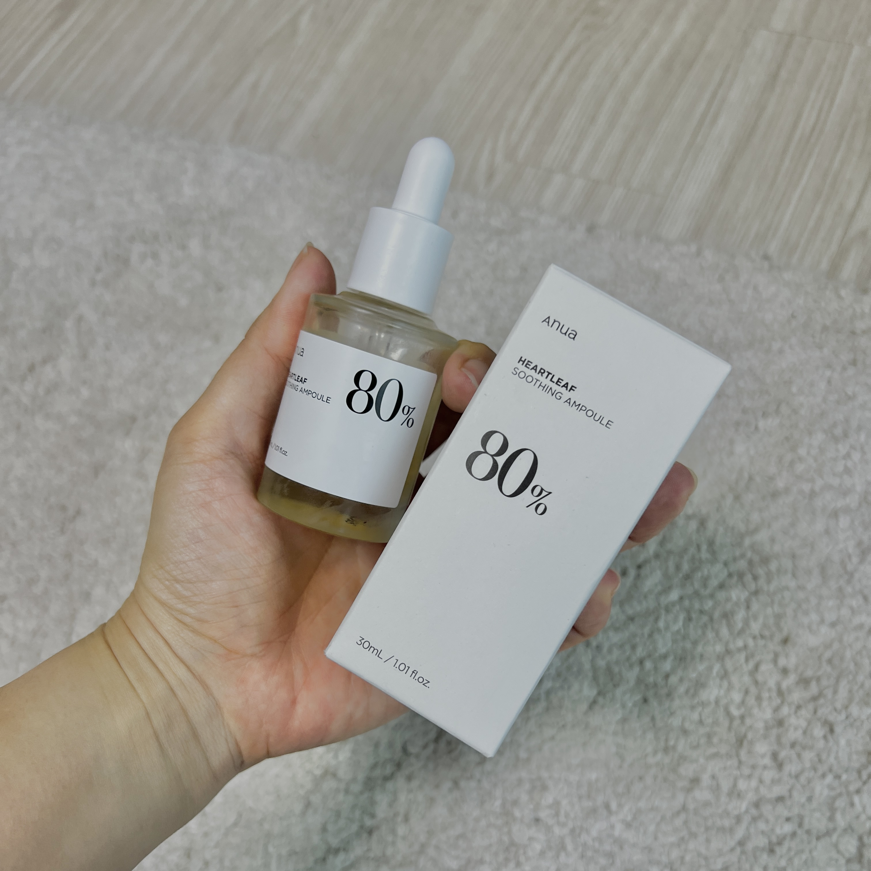 ドクダミ80％スージングアンプル/Anua/美容液を使ったクチコミ（1枚目）
