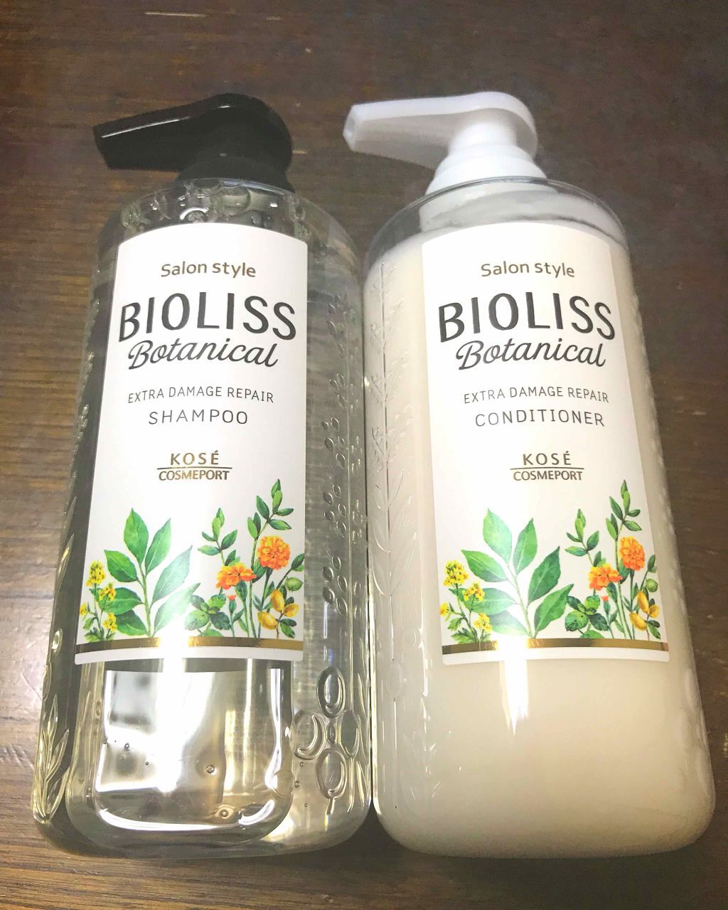 SSビオリス ボタニカル シャンプー／コンディショナー(エクストラダメージリペア)/SSビオリス/市販シャンプーを使ったクチコミ（2枚目）