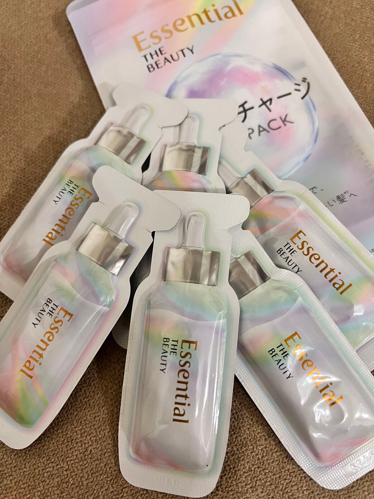 ザビューティ うるツヤチャージヘアパック/エッセンシャル/ヘアマスク・ヘアパックを使ったクチコミ(1枚目)