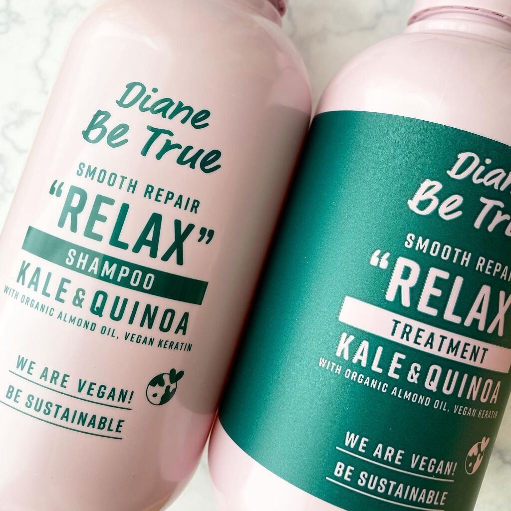 Diane Be True(ダイアンビートゥルー)/RELAX / スムース /シャンプー&トリートメント/ダイアンビートゥルー/市販シャンプーを使ったクチコミ(1枚目)