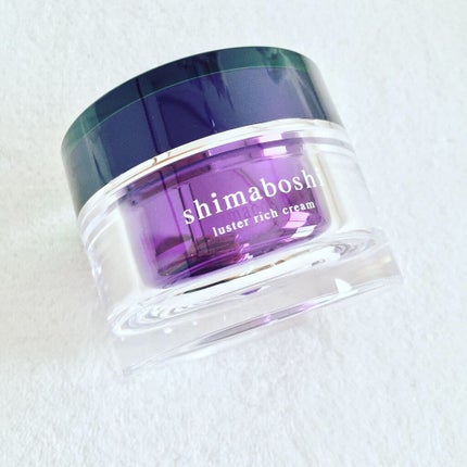 ラスターリッチクリーム/shimaboshi/フェイスクリームを使ったクチコミ(1枚目)