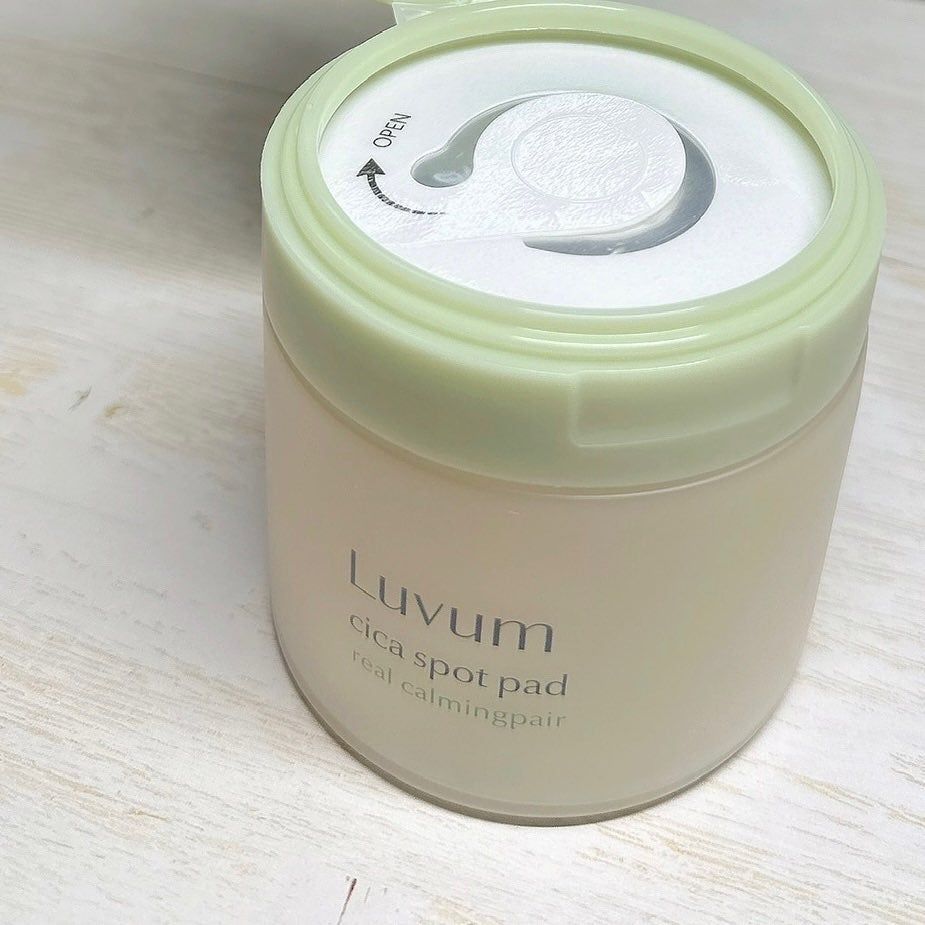 カーミングリペア若葉のシカスポットパッド/Luvum/トナーパッドを使ったクチコミ(2枚目)