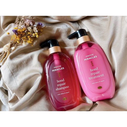 ボンド リペア (カラーシャイン & リペア) シャンプー & トリートメント/パンテーン/市販シャンプーを使ったクチコミ(1枚目)