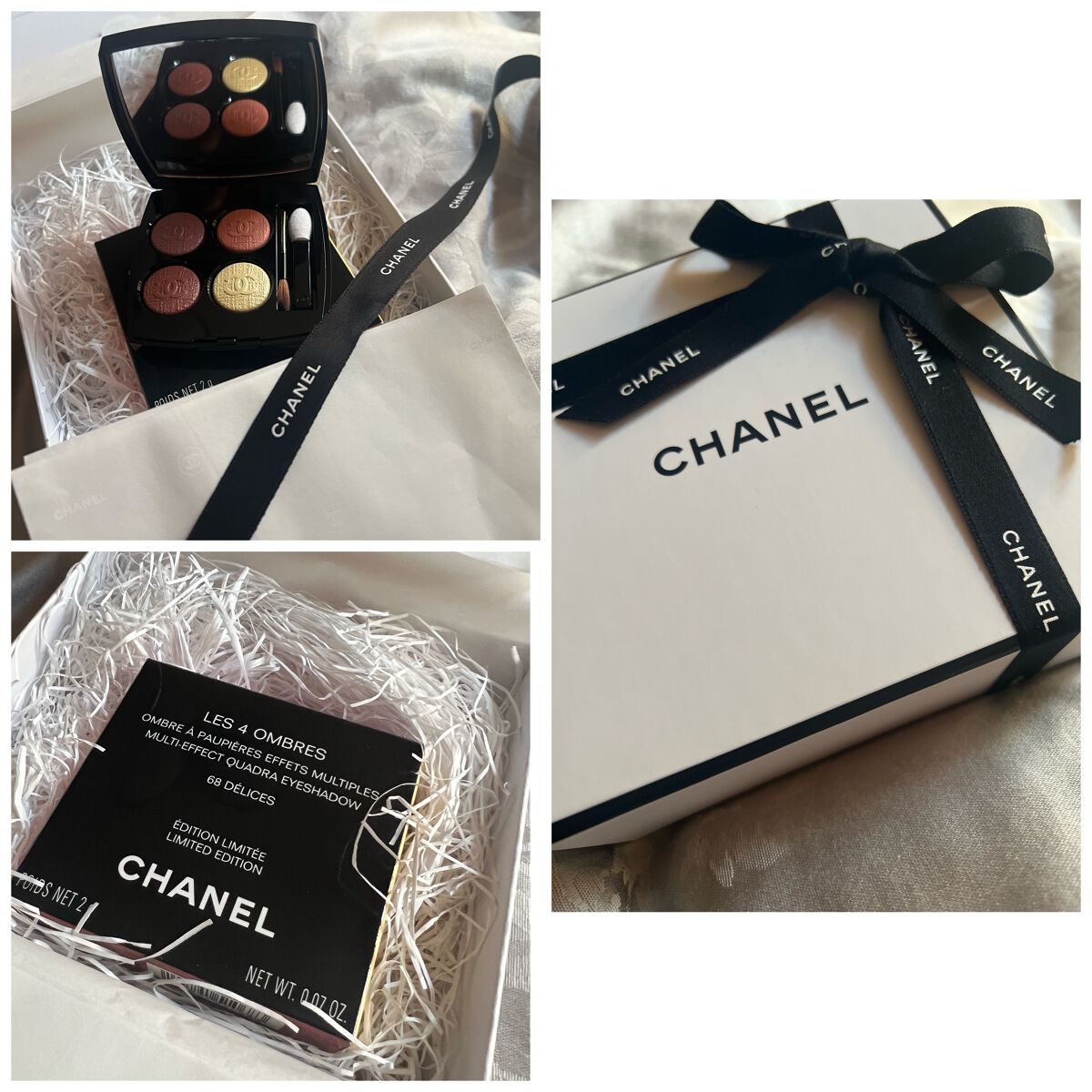 レ キャトル オンブル/CHANEL/アイシャドウパレットを使ったクチコミ（1枚目）