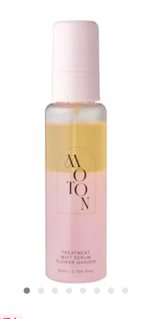 MOTON トリートメントミストセラム フラワーガーデン/MOTON/ヘアミストを使ったクチコミ(1枚目)