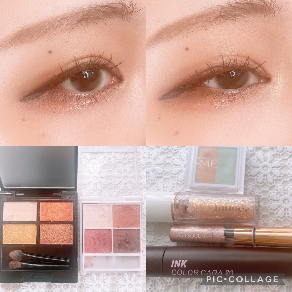 シルキースフレアイズ/キャンメイク/アイシャドウパレットを使ったクチコミ(2枚目)