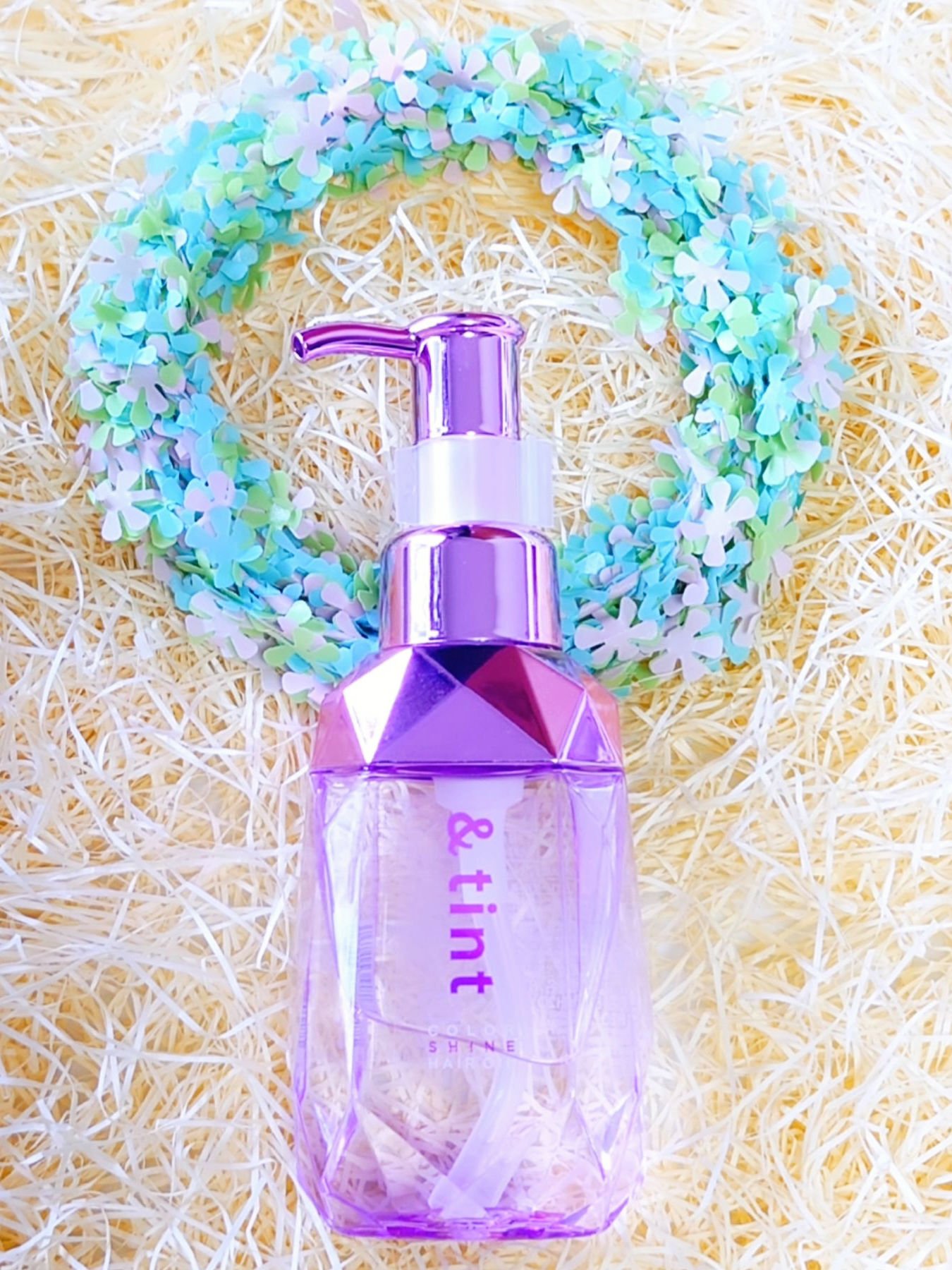 &tint アンドティント カラーシャイン ヘアオイルのクチコミ「&tint アンドティント 🩷
『アンドティント 
カラーシャイン ヘアオイル』
¥1,540.....」（2枚目）