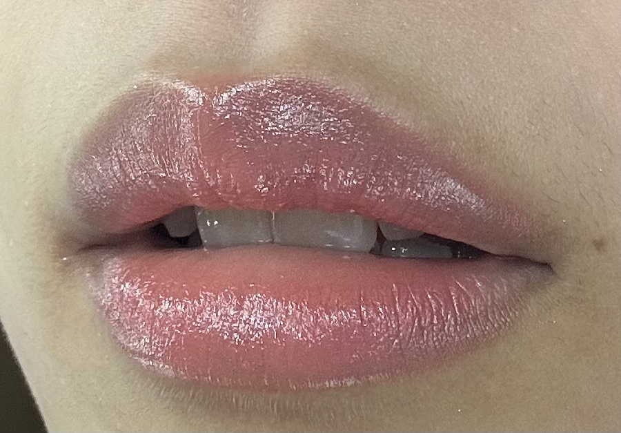 ヒトヌリ ルージュ 01 ヌーディーピンク/FASIO/口紅を使ったクチコミ（1枚目）